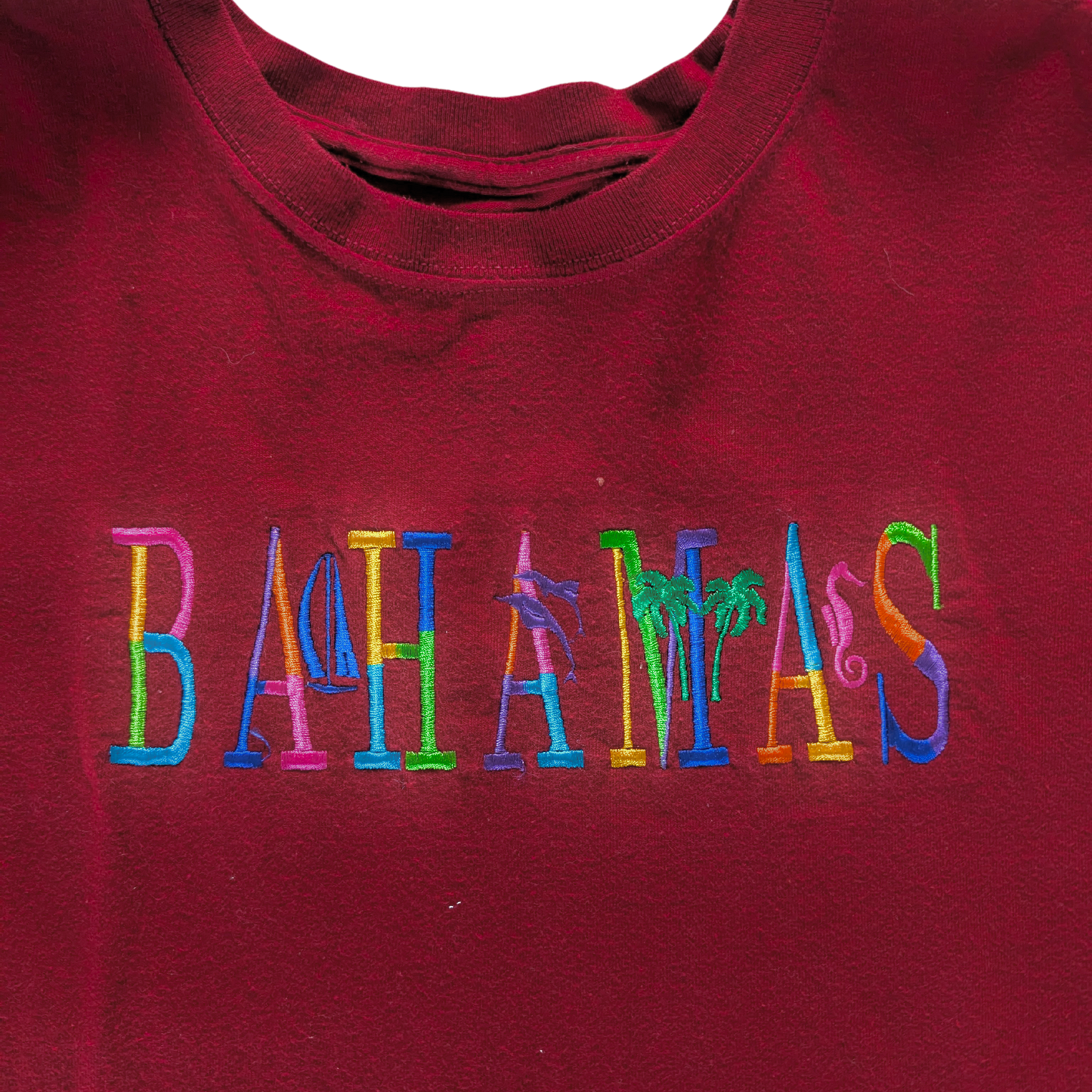 Embroidered Bahamas T-Shirt