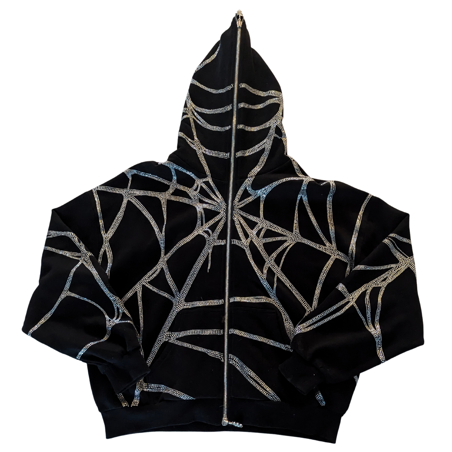Named Collective Rhinestone Spider Hoodie