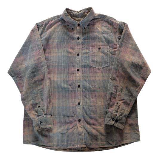 Long Sleeve Vintage Corduroy Shirt