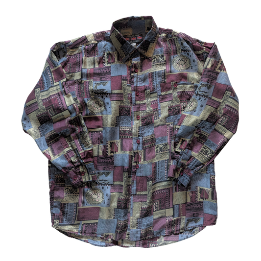 Vintage Fiona Macphail Patterned Shirt